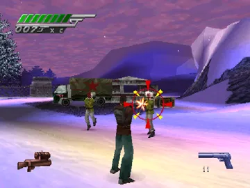 007 - Tomorrow Never Dies (US) screen shot game playing